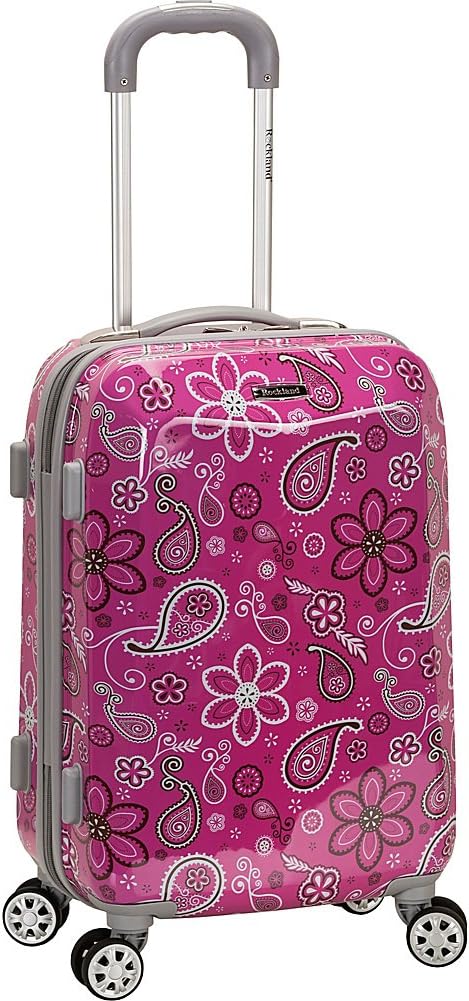 Rockland Vision Hardside Spinner Rad Gepäck, Sortiert/Mehrfarbig, Handgepäck 50,8 cm, Carry-On 20-In