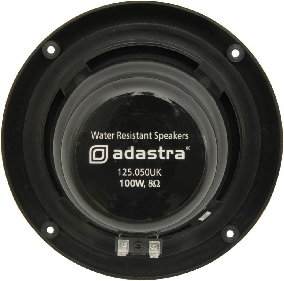 Wasserdichte Lautsprecher 100W | 8ohms | Black Schwarz Schwarz 8 ohms Single, Schwarz 8 ohms Single