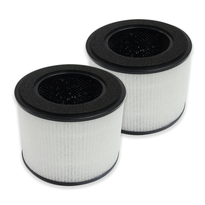 PUREBURG Ersatz-True-HEPA-Filter, kompatibel mit HIMOX H02-Luftreinigern, H13, 4-Stufen-Filtration,