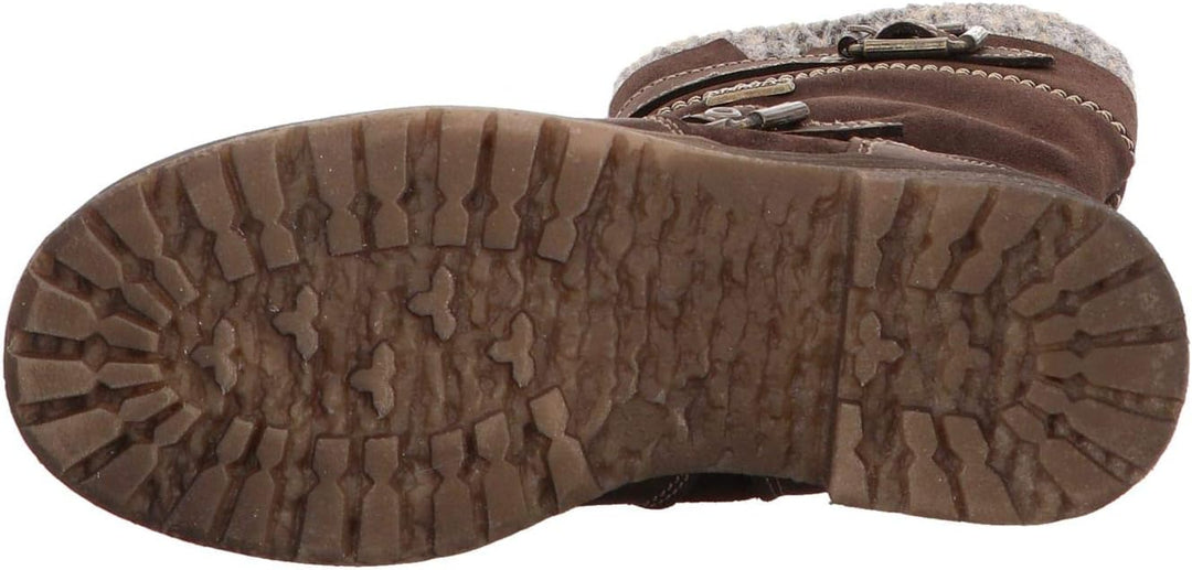 Däumling Marco RV - Alia Mädchen Langschaft Stiefel 28 EU Braun Denver Espresso, 28 EU Braun Denver