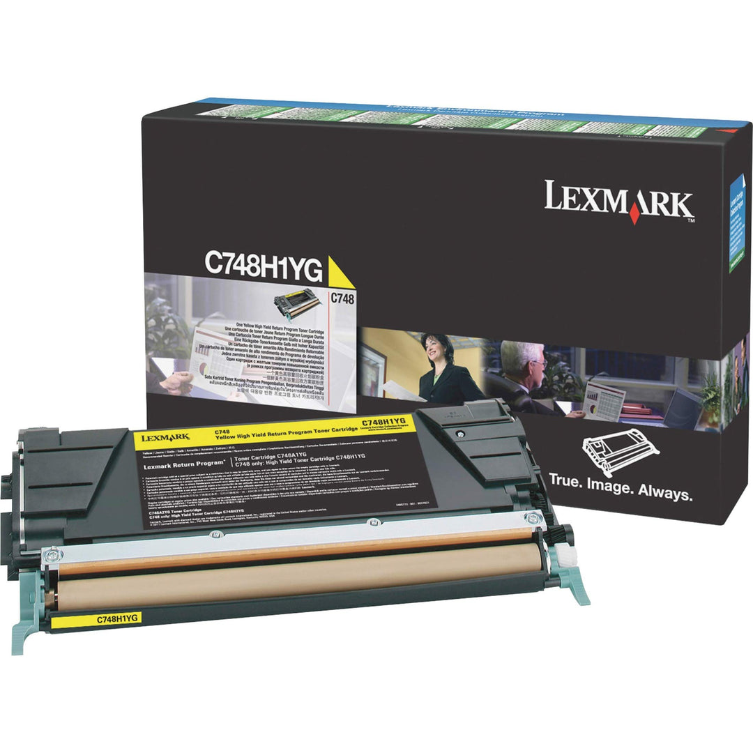Lexmark C748H1YG Toner Cartridge, gelb, gelb