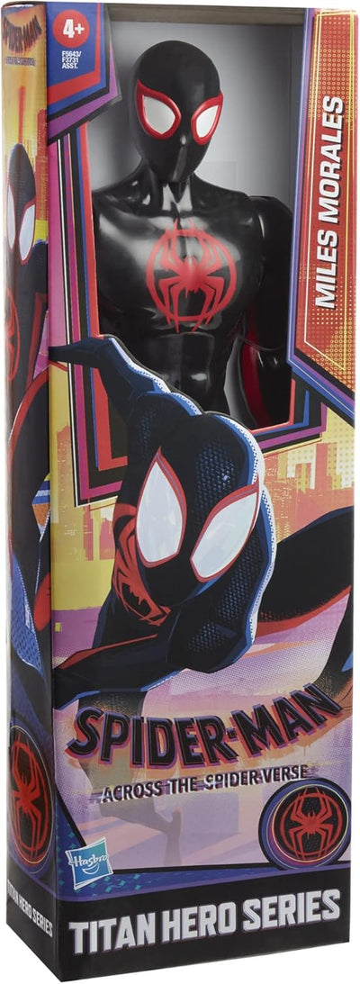 Spider-Man Marvel Miles Morales, 30 cm grosse Figur Across The Verse, für Kinder ab 4 Jahren Spider-