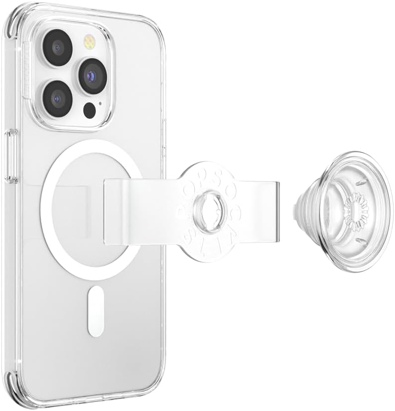 PopSockets: PopCase PlantCore für MagSafe - Hülle für iPhone 14 Pro mit Abnehmbarem PopGrip Slide So