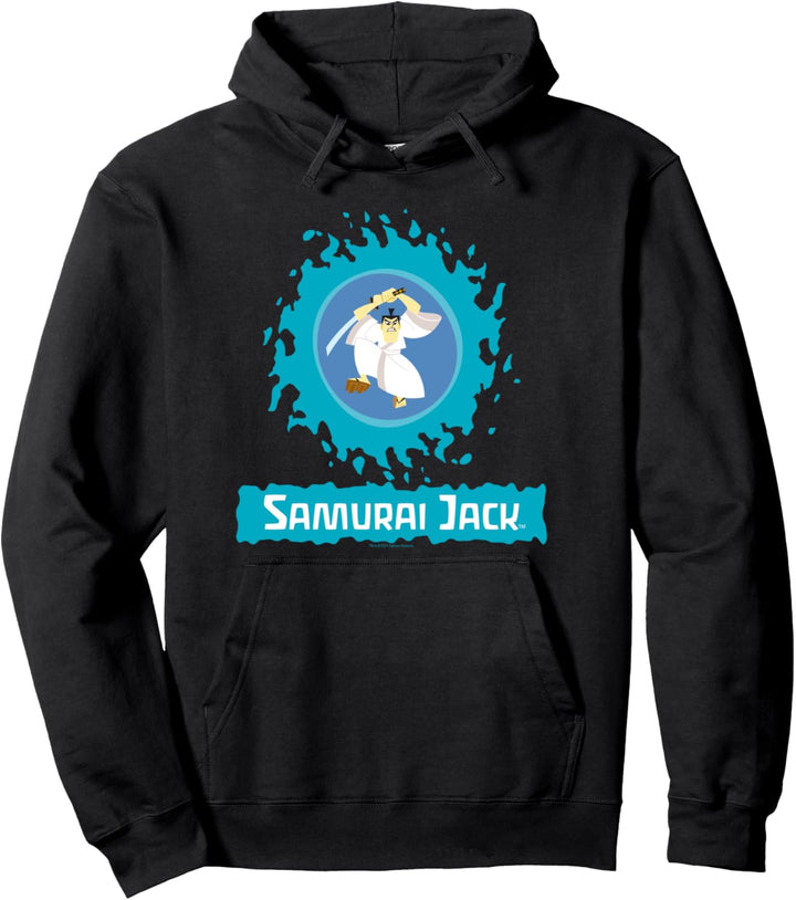 Samurai Jack Samurai Jack Blue Eclipse Pullover Hoodie