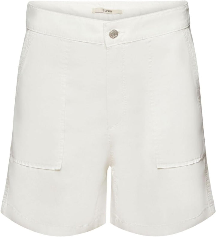 ESPRIT Twill-Shorts, Baumwollmix