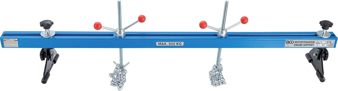 BGS 9235 | Motortraverse XL | 750 - 1450 mm | 500 kg | Motorbrücke | Kotflügeltraverse | Motorhalter