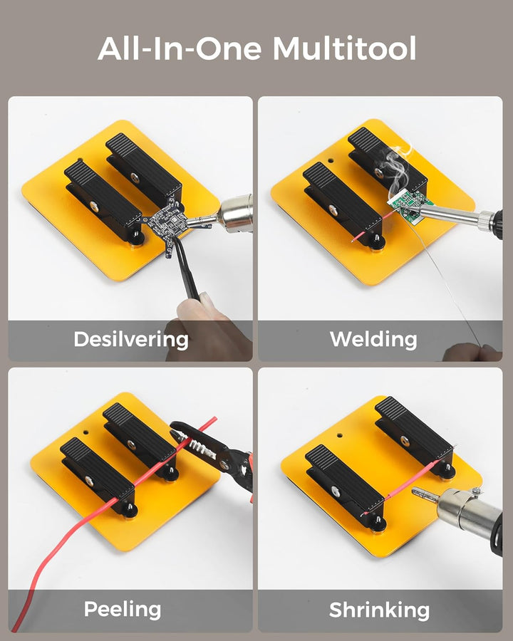 Magnetische Dritte-Hand-Halterung – Magnetisch Leiterplattenhalter Werkzeug Helfen Hände, Verstellba