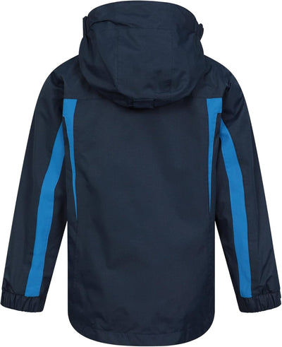 Mountain Warehouse Samson Jacke für Kinder - Regenjacke mit getapten Nähten, verstellbare Bündchen,