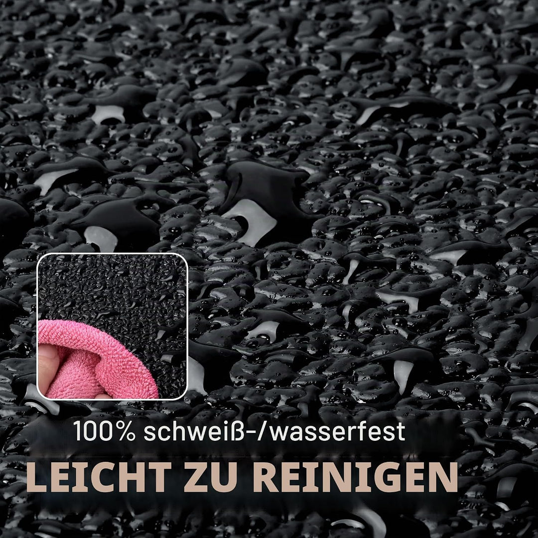 Bodenschutzmatte Laufband | 6 mm, 152 x 76 cm Bodenmatte für Sportgeräte, Fitnessgeräte, Schalldämme