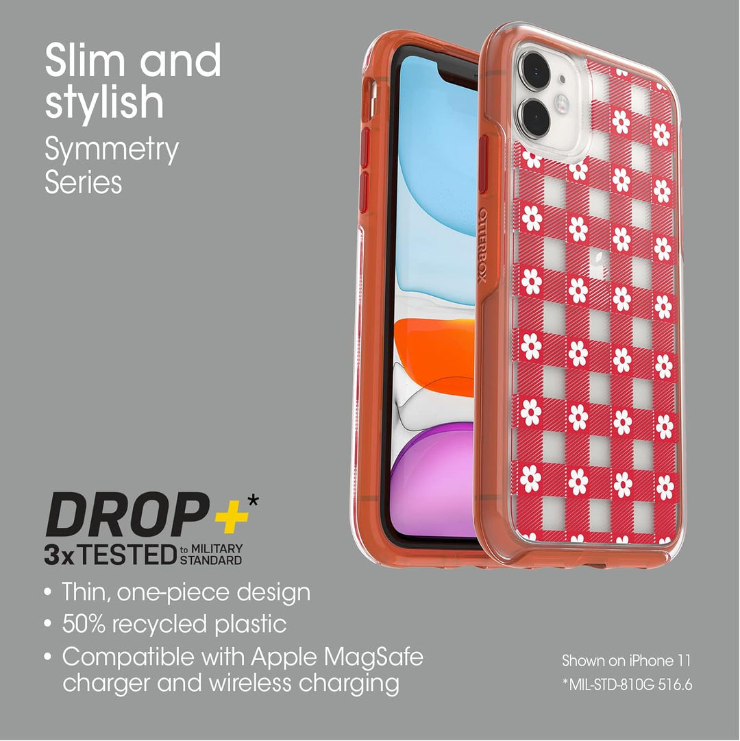 OtterBox Symmetry Clear Hülle für iPhone 11, stossfest, sturzsicher, schützende dünne Hülle, 3X gete