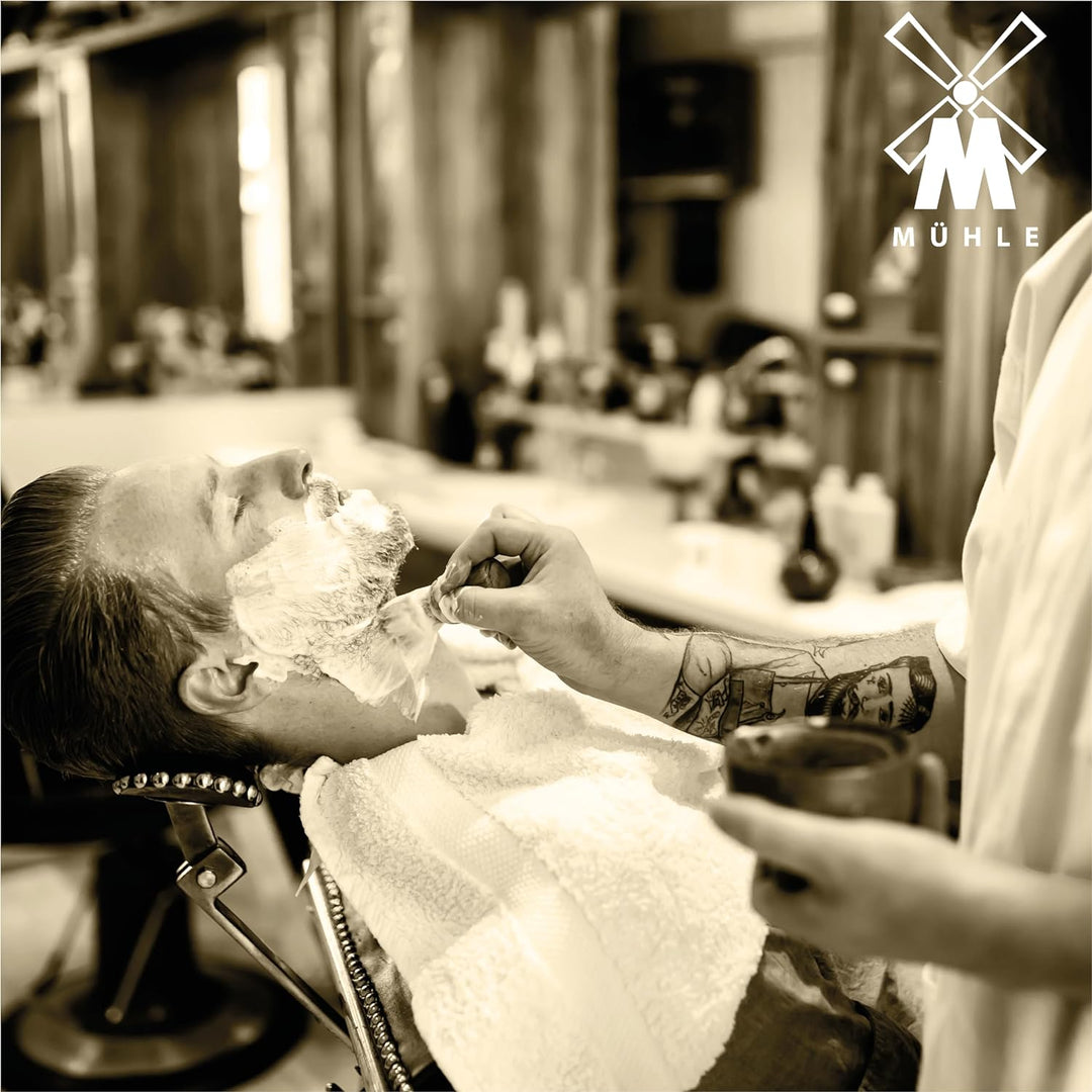 MÜHLE KOSMO Rasierhobel - Sicherheitsrasierer kompatibel mit klassischer Rasierklinge - Griff aus sc