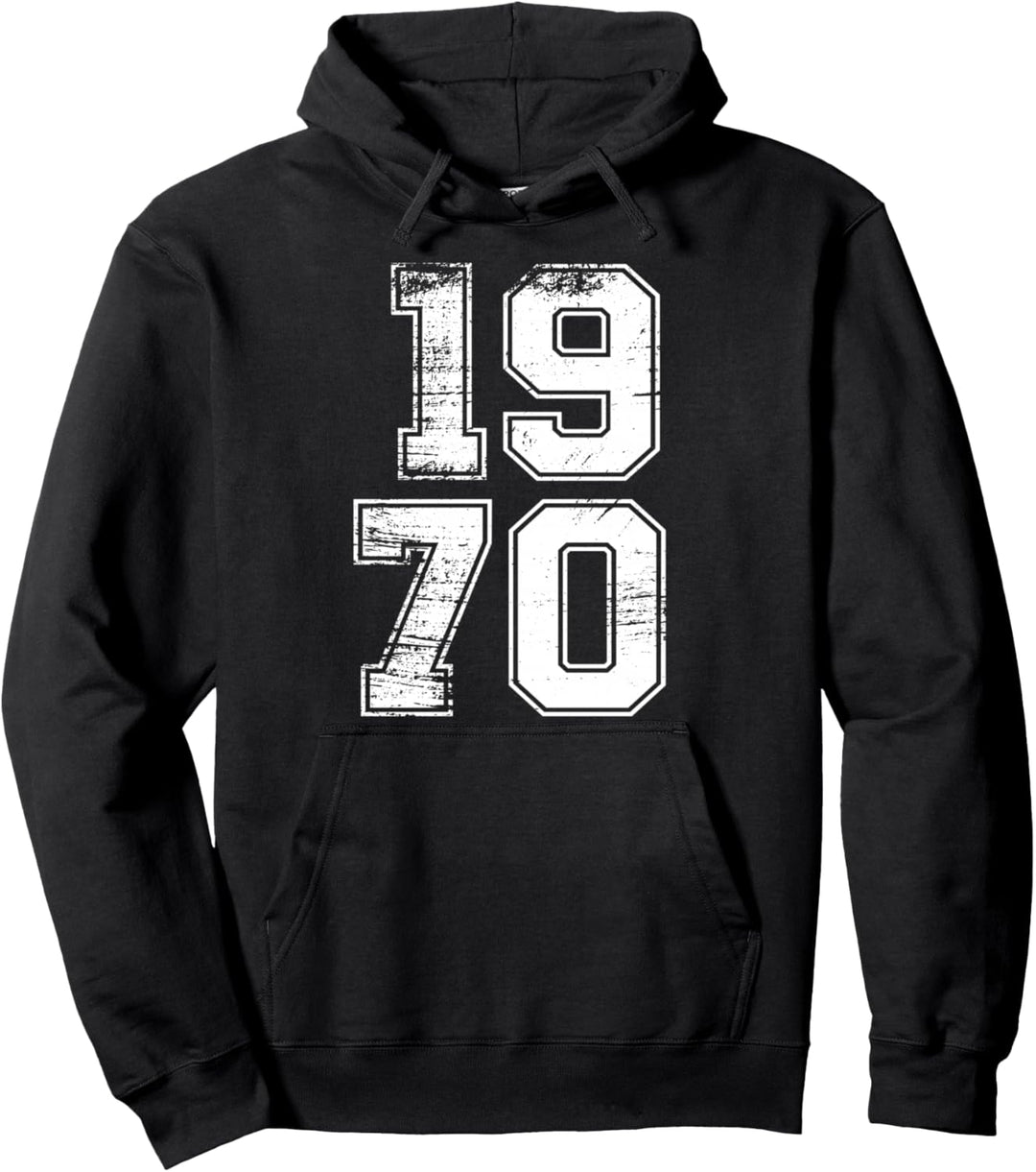 52.Geburtstag Frauen Männer Vintage Cooles Jahrgang 1970 Pullover Hoodie