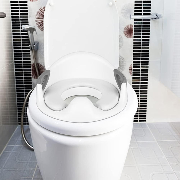 WC-Sitz für Kinder, verstellbar und faltbar, Toilettensitz für Babys mit Stufen, Toilettentrainer fü