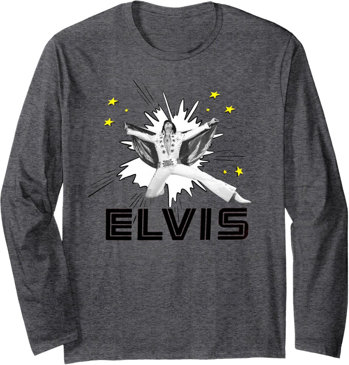 Elvis Presley Official The King Langarmshirt