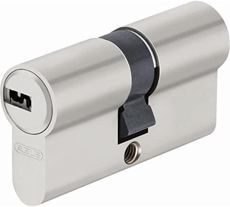 ABUS EC-SNP 44998 Türzylinder Für Aussentüren/Wohnungstüren, silber 30/50 mm, 30/50 mm