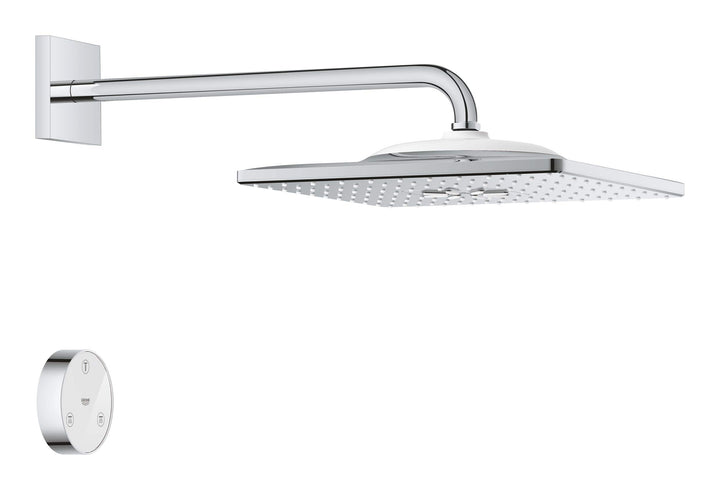 GROHE Rainshower SmartConnect 310 Cube | Brausen- und Duschsysteme - Kopfbrauseset 422 mm, 2 Strahla