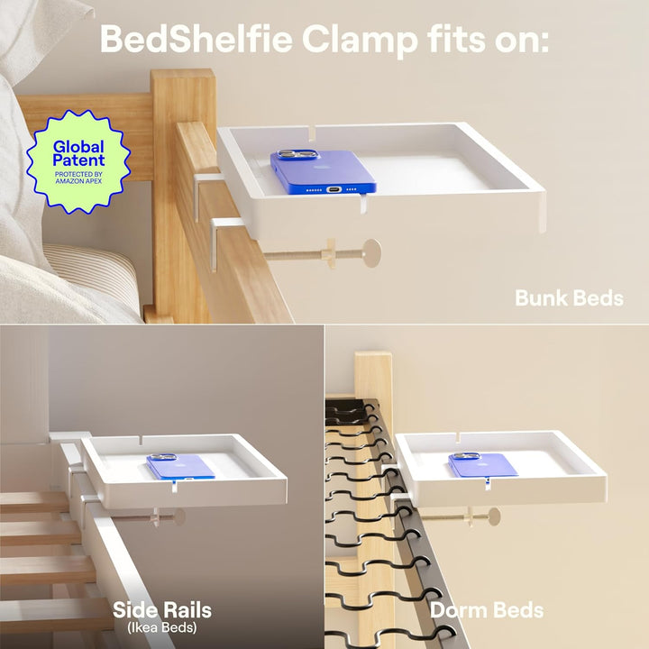 Smallish Flexfit in White Klemme – Holz, Klemme – Holz