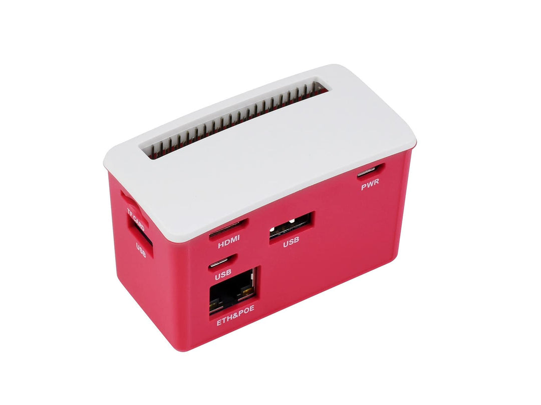 Waveshare PoE Ethernet/USB HUB Box for Raspberry Pi Zero Series 3X USB 2.0 Ports 802.3af-Compliant C