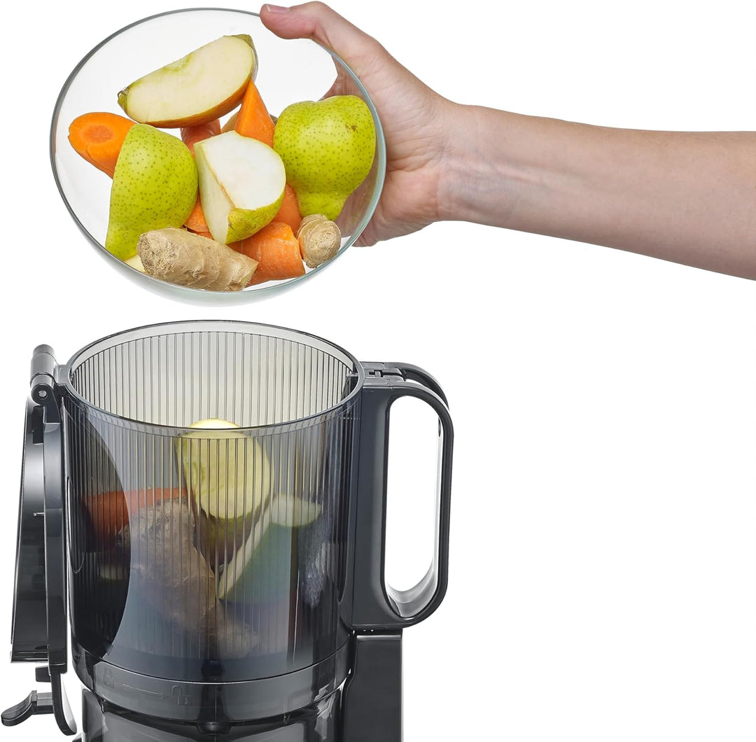CASO Juice Fit Pro - Slow Juicer, Sanftes und schonendes Entsaften dank niedriger Umdrehungszahl (40