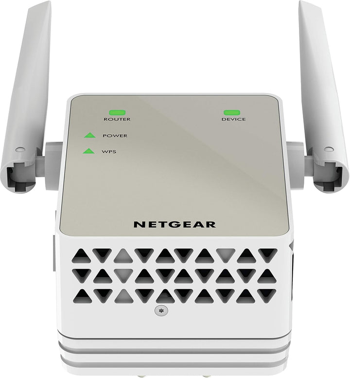 NETGEAR WLAN Repeater EX6120 WLAN Verstärker, AC1200 Dual Band WiFi, Abdeckung 2 bis 3 Räume & 20 Ge