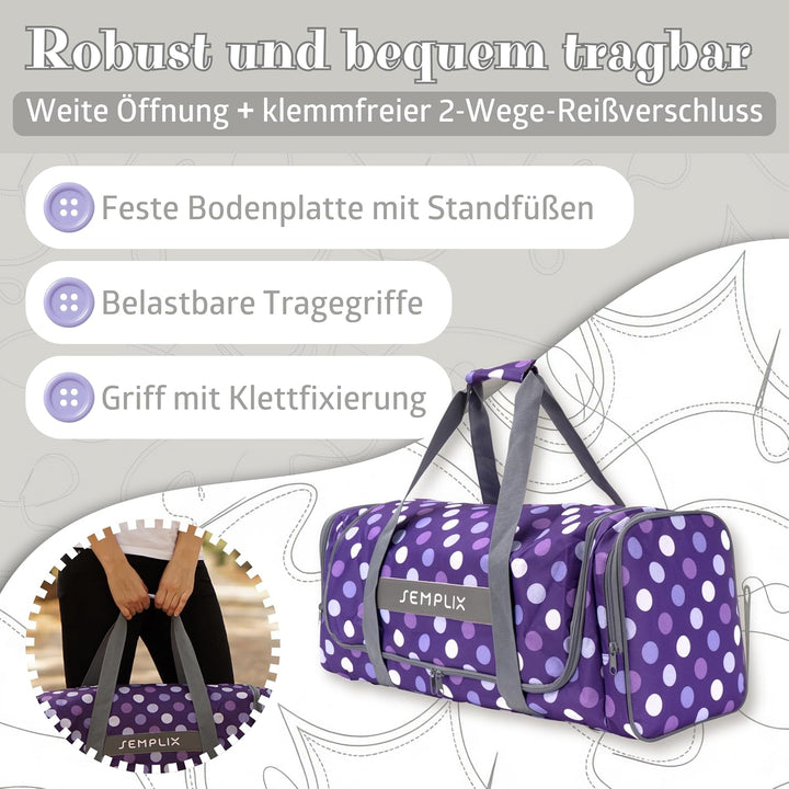 SEMPLIX Plottertasche, die optimale Aufbewahrungs- und Transport-Tasche für Hobby Plotter samt Zubeh