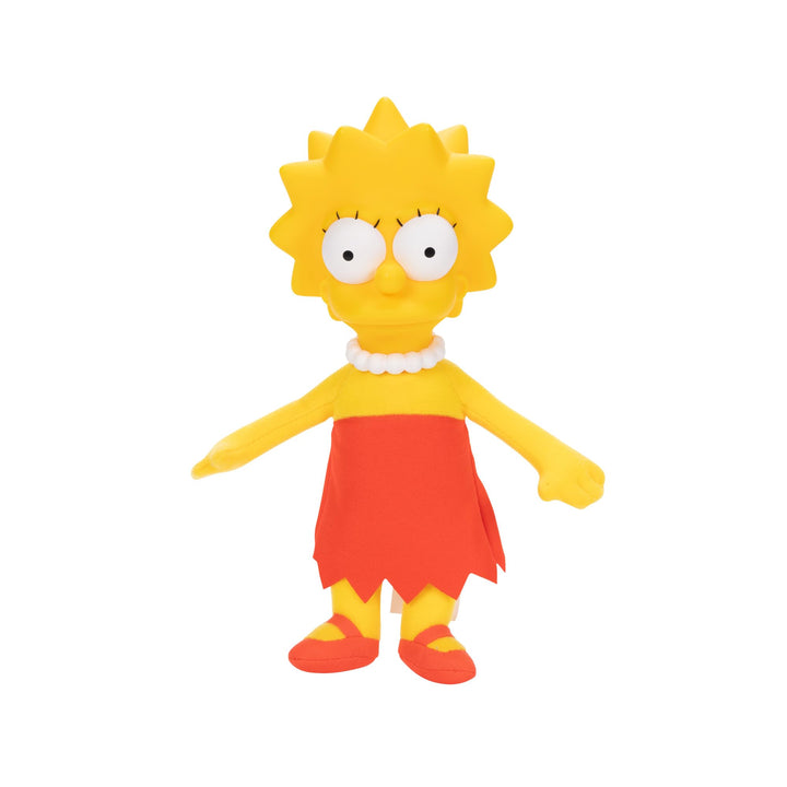 Die Simpsons Lisa Plüsch 20 cm, offiziell lizenziert, weiche Plüsch-Lisa mit geformtem Kopf, sehr de