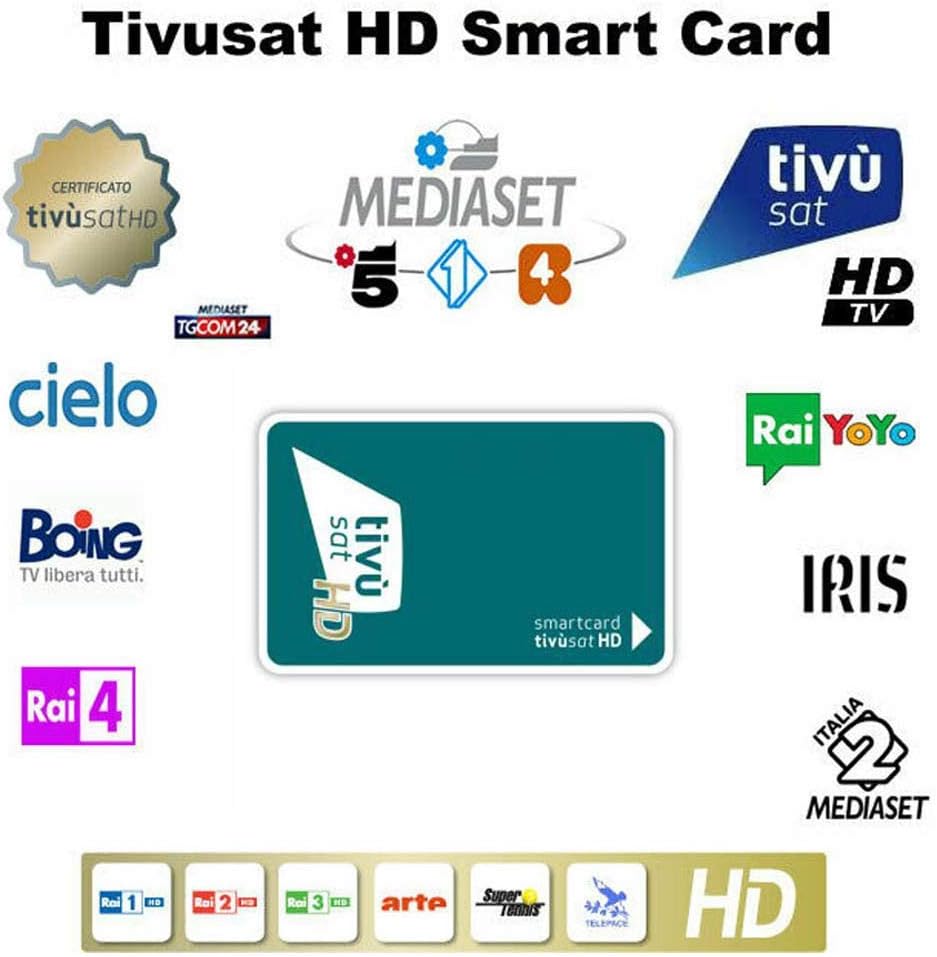 Humax Tivumax LT HD-3800S2 Full HD DVB-S2 Sat Receiver mit aktiver Tivusat HD Karte