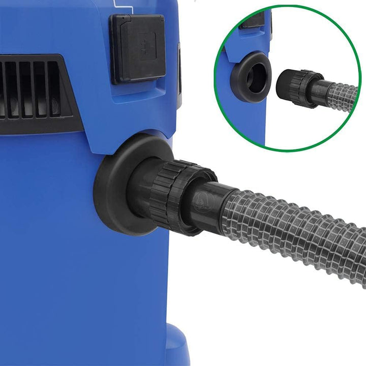 1a SCHLAUCH - Gewebeschlauch 10 Meter lang für alle Industriesauger Kesselsauger mit 58 mm Anschluss