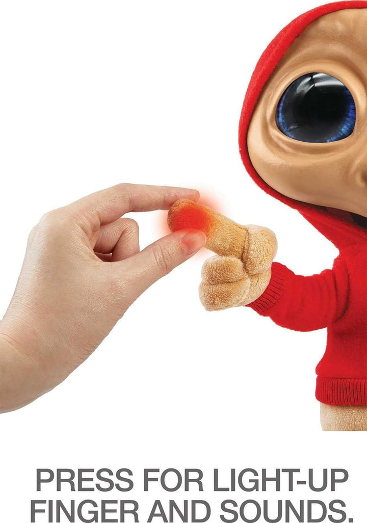 Mattel E.T. The Extra-Terrestrial 40th Anniversary Plush Figure with Lights and Sounds, Soft Toy fo