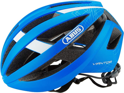 ABUS Rennradhelm Viantor - Sportlicher Fahrradhelm für Einsteiger - für Damen und Herren M (52-58 cm