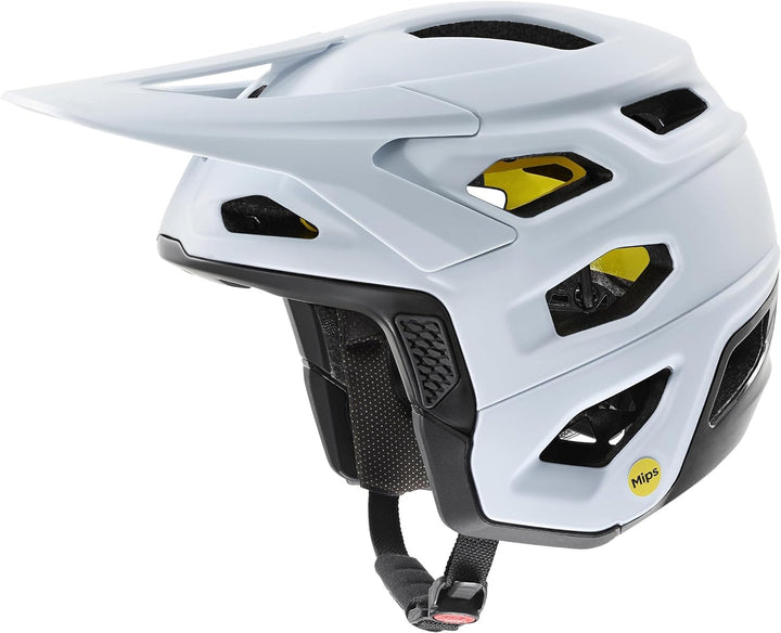 Uvex Revolt MIPS DH Fahrrad Helm matt weiss/schwarz 2023 57-61 cm, 57-61 cm