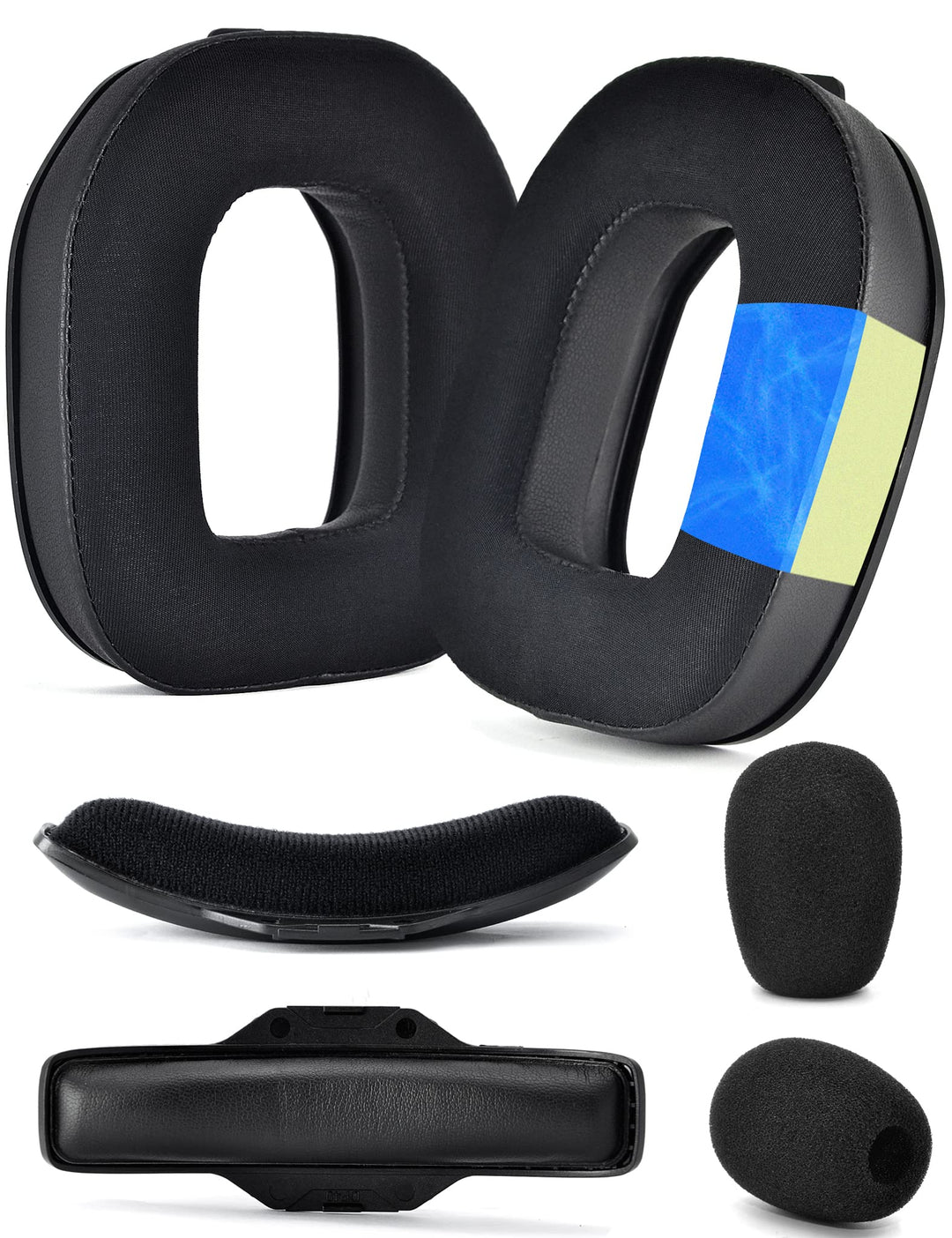 A40 TR Mod Kit – defean Ersatz-Ohrpolster und Kopfband, kompatibel mit Astro Gaming A40 TR Headset,