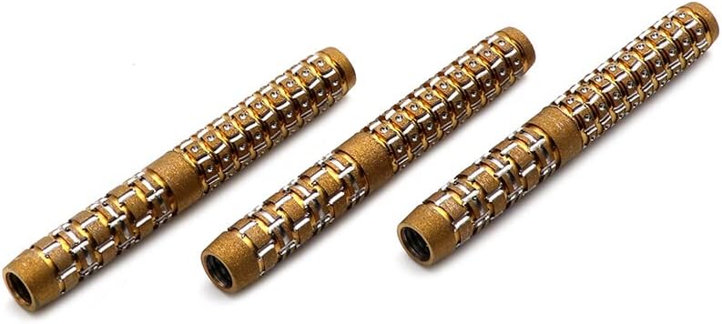 CUESOUL Soft Tip 90% Tungsten Dart Set mit Ölfarbe Finish und ROST Flights 21g fassbier, 21g fassbie