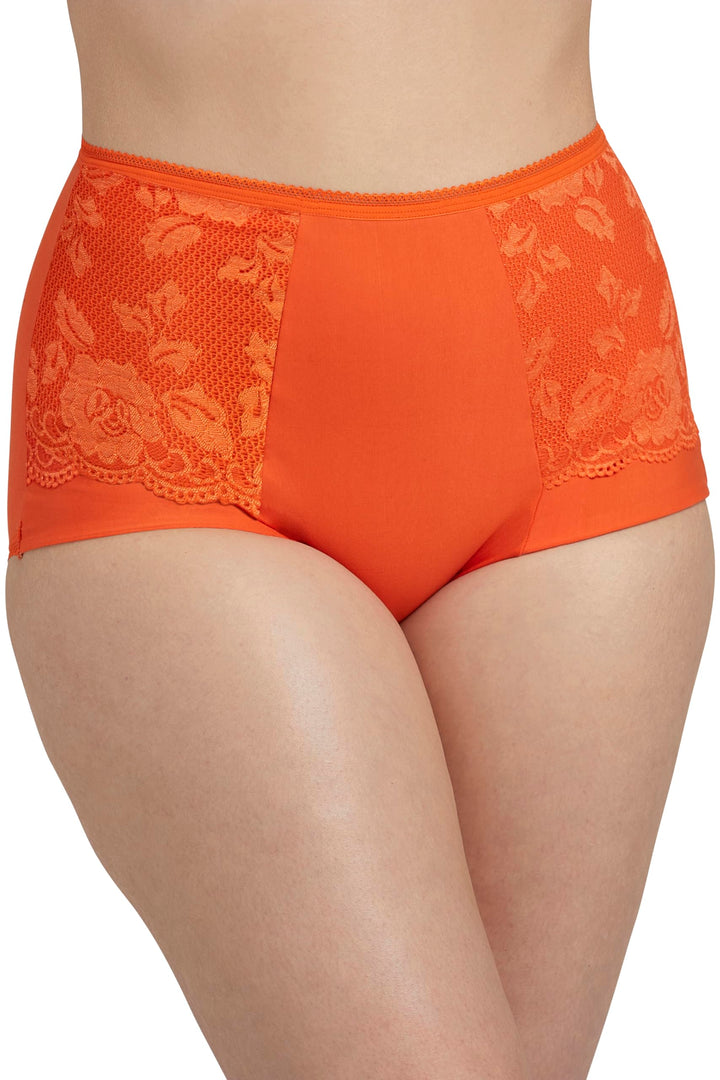 Miss Mary of Sweden Lovely Lace Miederhose mit Hoher Taille – Bauchkontrolle, Baumwollzwickel, Kühle