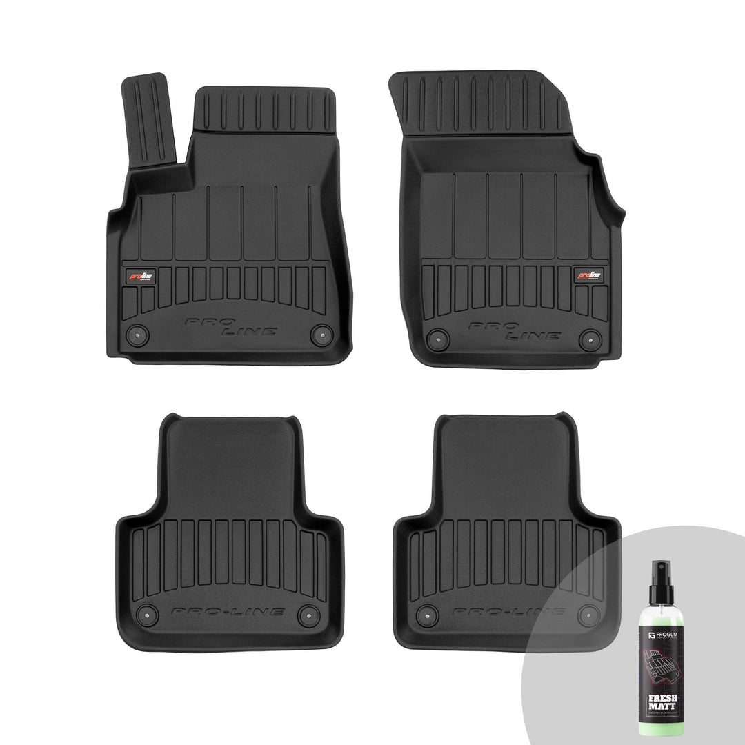 FROGUM ProLine 3D Gummimatten Exklusiven Auto Fussmatten Autofussmatten für Audi Q7 II ab 2015, für