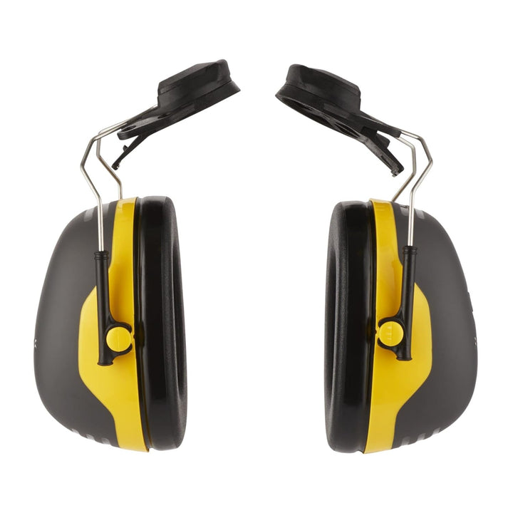 3M Peltor Komfort-Kapselgehörschutz für Helm X2P3E (94 bis 105 dB), Gelb Helmbefestigung Single, Hel