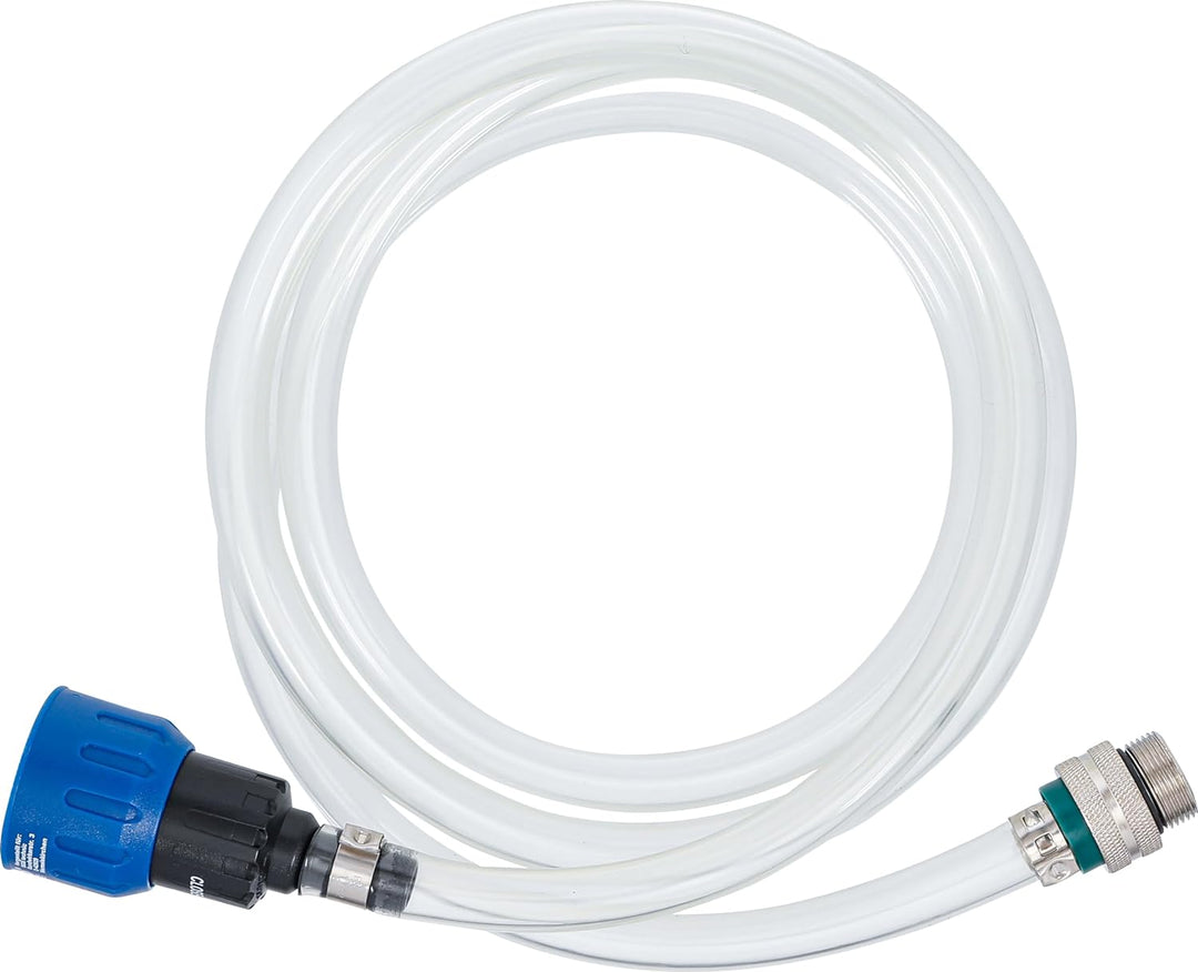 BGS 1402 | Getriebeöl-Befüllschlauch für VAG | 2 m | mit Adapter für 1 Liter Ölgebinde