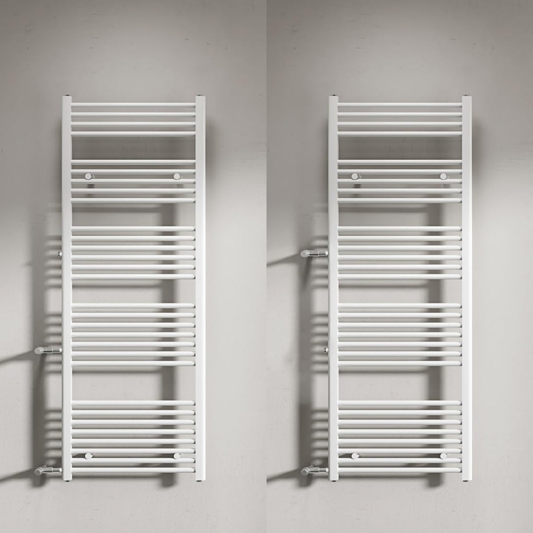 WITEN&amp;NOCK handtuchheizkörper Badheizkörper 1600x 500 mm 654 Watt Designheizkörper Heizkörper Seiten