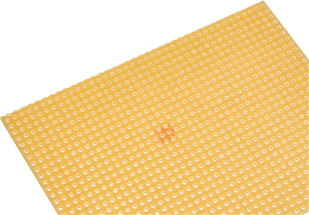 Rademacher 710-2 Streifenrasterplatine (25 STK.) Hartpapier 75 x 100 mm, Rastermass 2,54 mm, 39 Leit