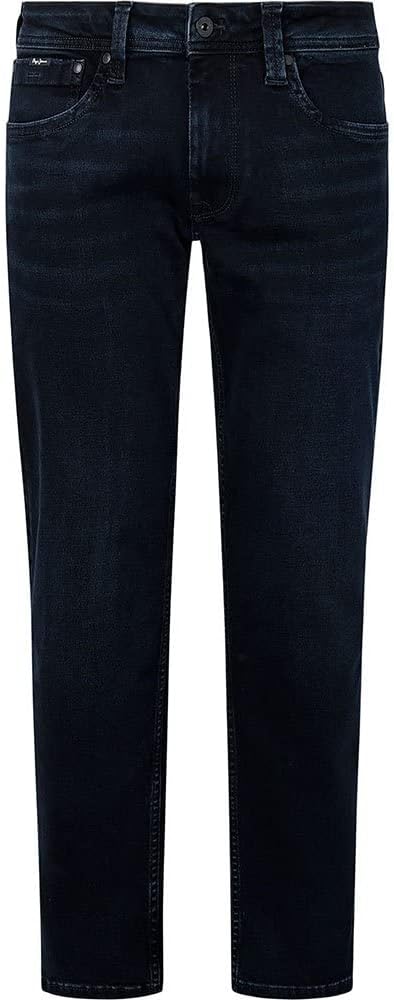 Pepe Jeans Herren Kingston Zip Jeans 30W / 34L Blue (Denim-wn8), 30W / 34L Blue (Denim-wn8)