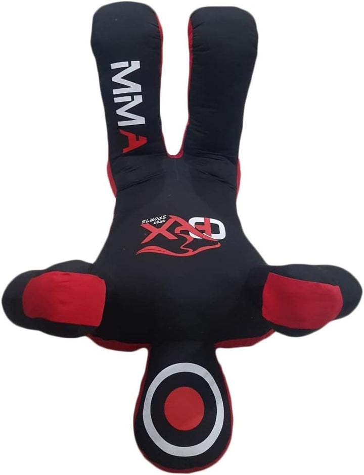 MMA Grappling Dummy Judo Boxsack, MMA BJJ Jiu Jitsu, Sitzposition Hände vorne (unbefüllt, Canvas) 40