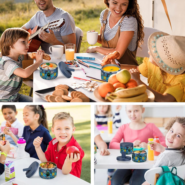 Itslife Thermobehälter für Essen 350ml Edelstahl Warmhaltebebehälter, Kinder auslaufsicherer Lunchbe