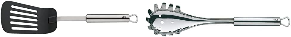 WMF Profi Plus Pfannenwender Kunststoff 32,2 cm, Cromargan Edelstahl teilmattiert, Kunststoffvordert