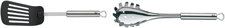 WMF Profi Plus Pfannenwender Kunststoff 32,2 cm, Cromargan Edelstahl teilmattiert, Kunststoffvordert