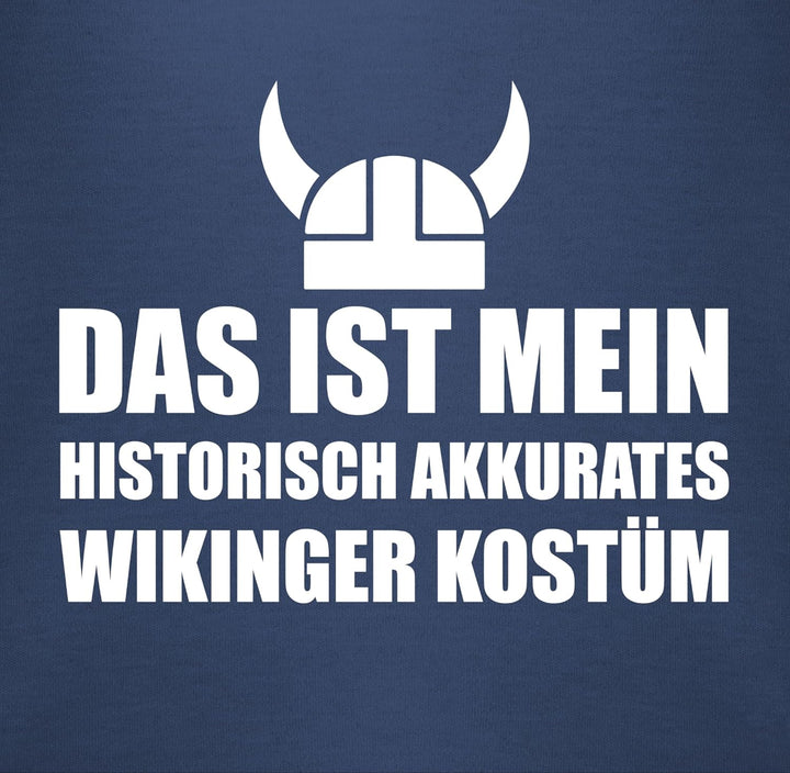 Shirtracer - Baby Body langarm Mädchen Junge - Karneval & Fasching - Das ist mein Wikinger Kostüm Vi