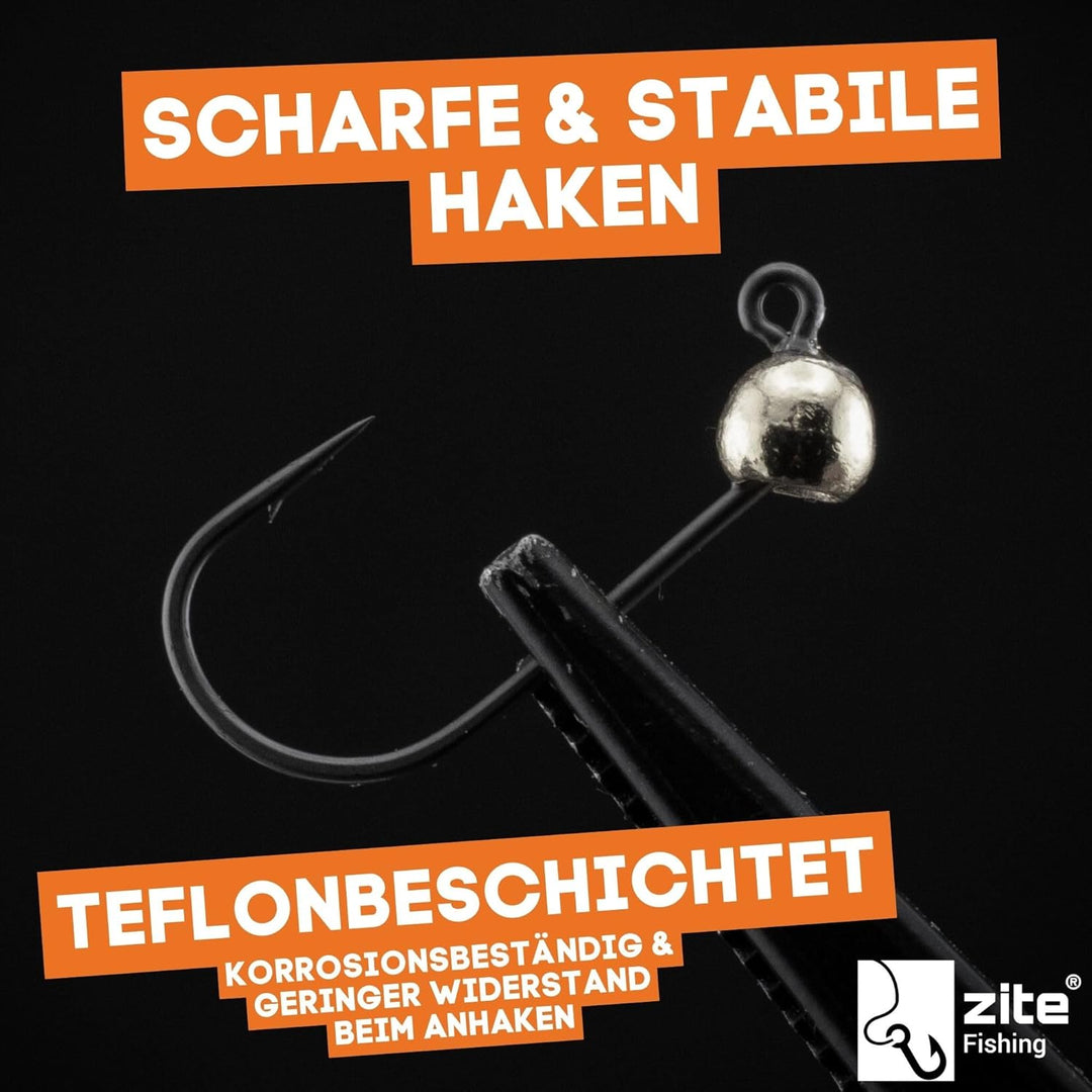Zite Fishing Twerky Tailer Forellenköder Gummi | 3in1 Gummiköder/Angelköder Forelle | Made in German