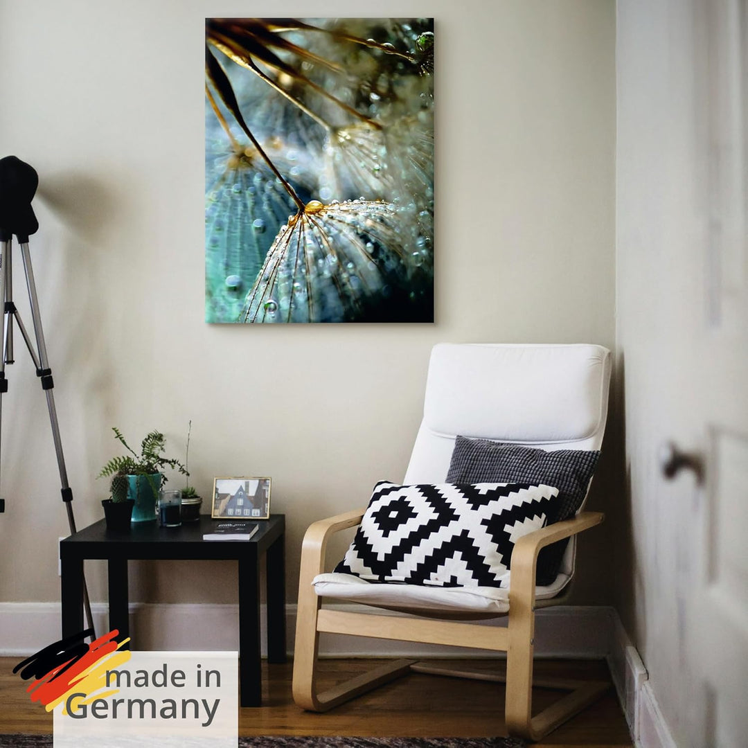ARTland Leinwandbilder Wandbild Bild auf Leinwand 45 x 60 cm Wanddeko Innere Ruhe Wellness Mystic Pf
