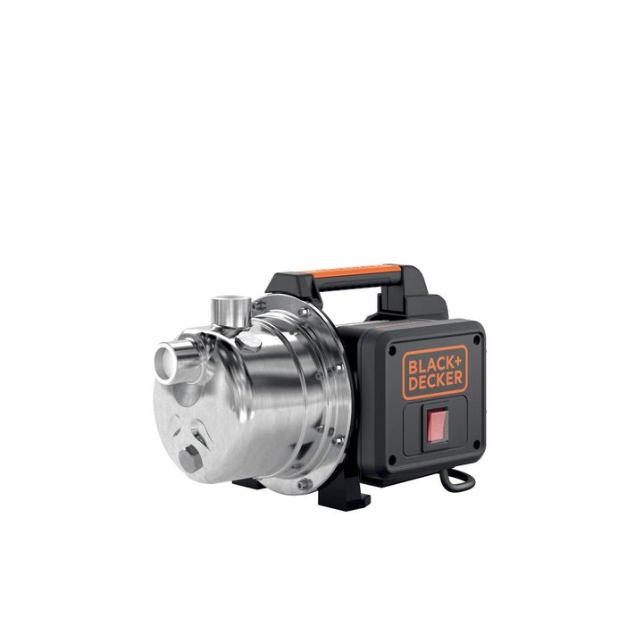 BLACK+DECKER BXGP800XE Selbstansaugende Pumpe für Klarwasser (800 W, max. Förderleistung 3500 l/h, m