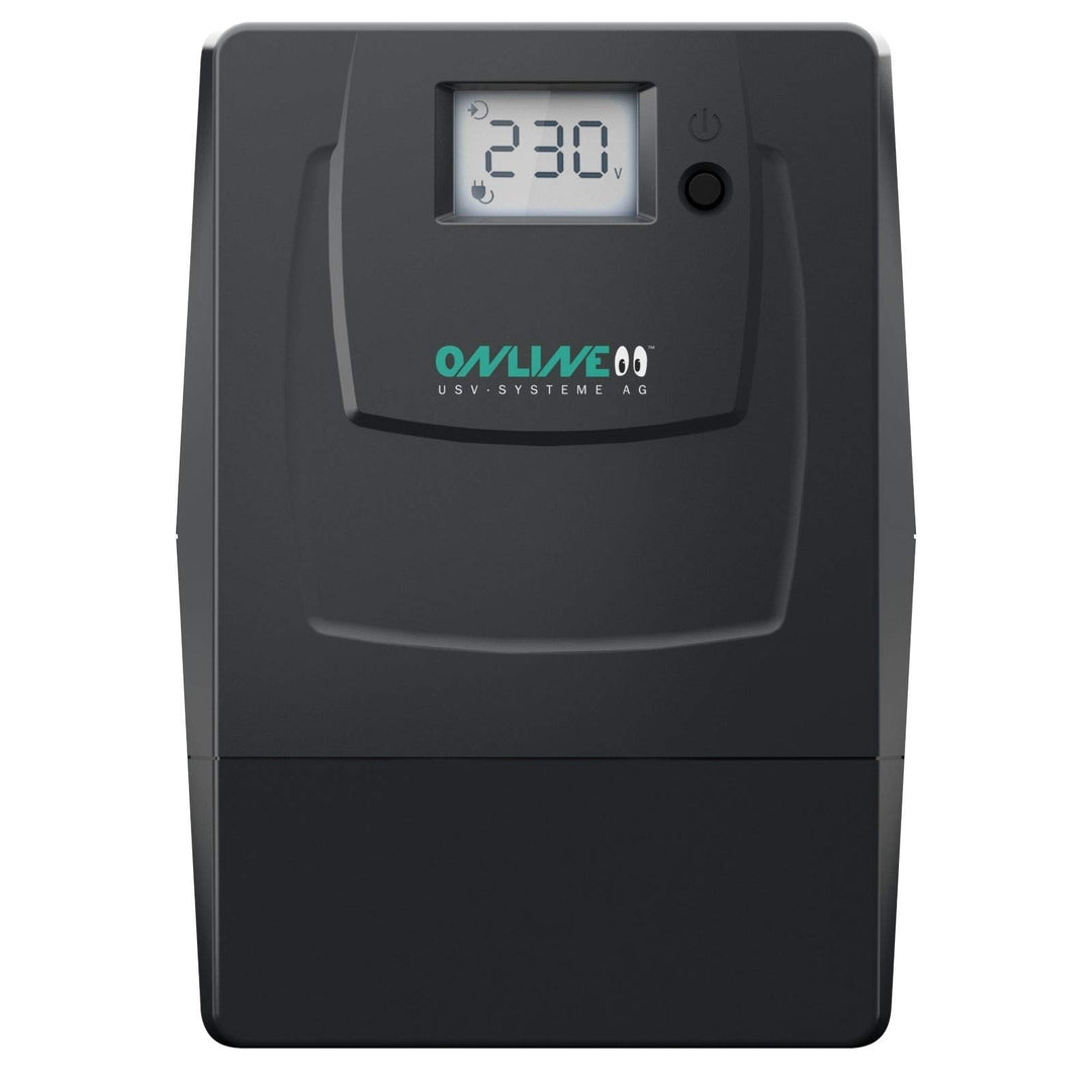 Online USV-Systeme YUNTO Smile 800 - Mini-Online USV-Systeme Anlage 800 VA 480 W YS800 Schwarz
