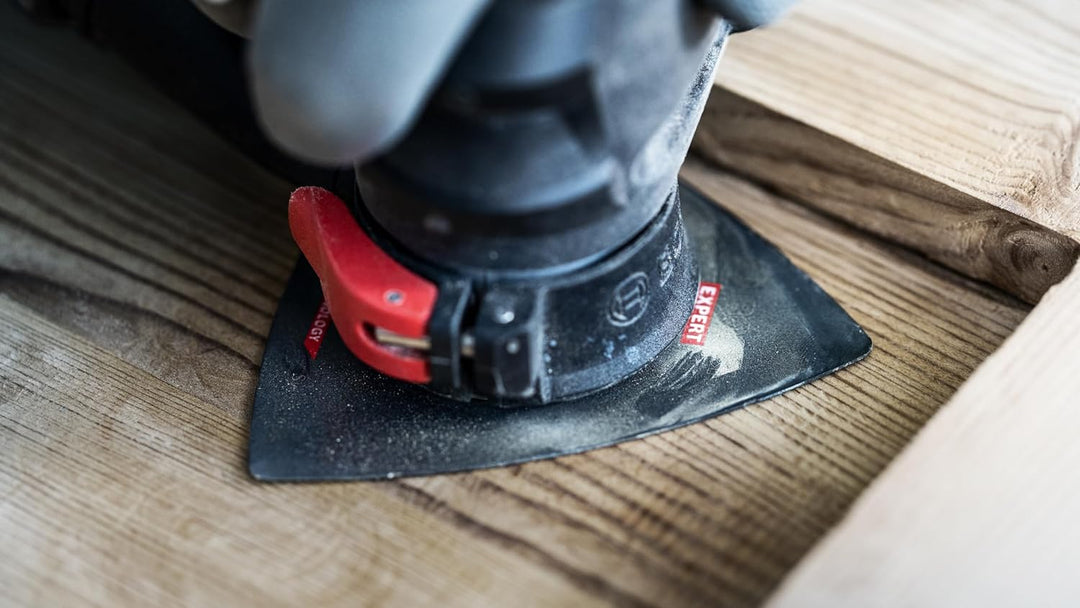Bosch Accessories 1x Schleifplatte Expert MAVZ 116 RT10 (für Hartholz, Weichholz, Ø 116 mm, Körnung